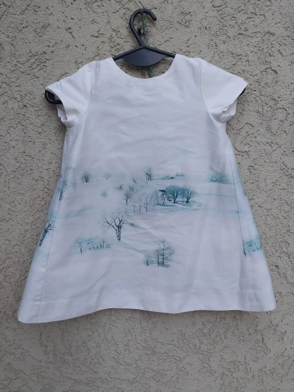 Vestido corto Zara · Talle 18–24 meses / 86 cm
