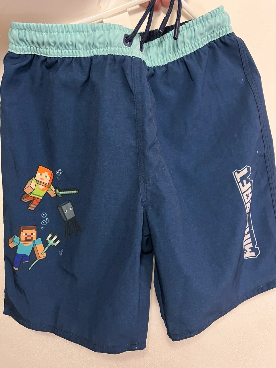 Traje de baño Minecraft · Talle 9 años / 134 cm