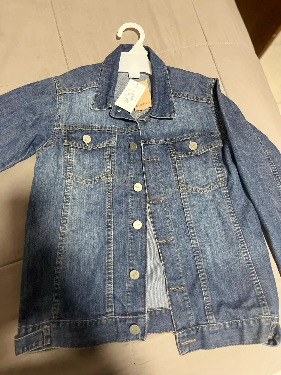 Campera de jean CHEEKY · Talle 8 años / 128 cm