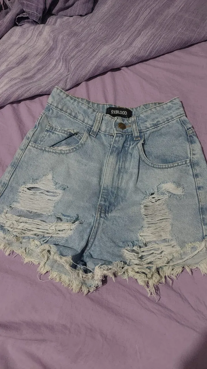 Short OXBLOOD · Talle único