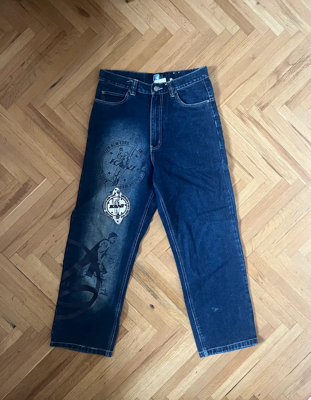 Jean Karl kani · Talle US 36