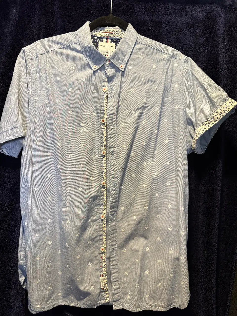 Denim & flowers · Talle L