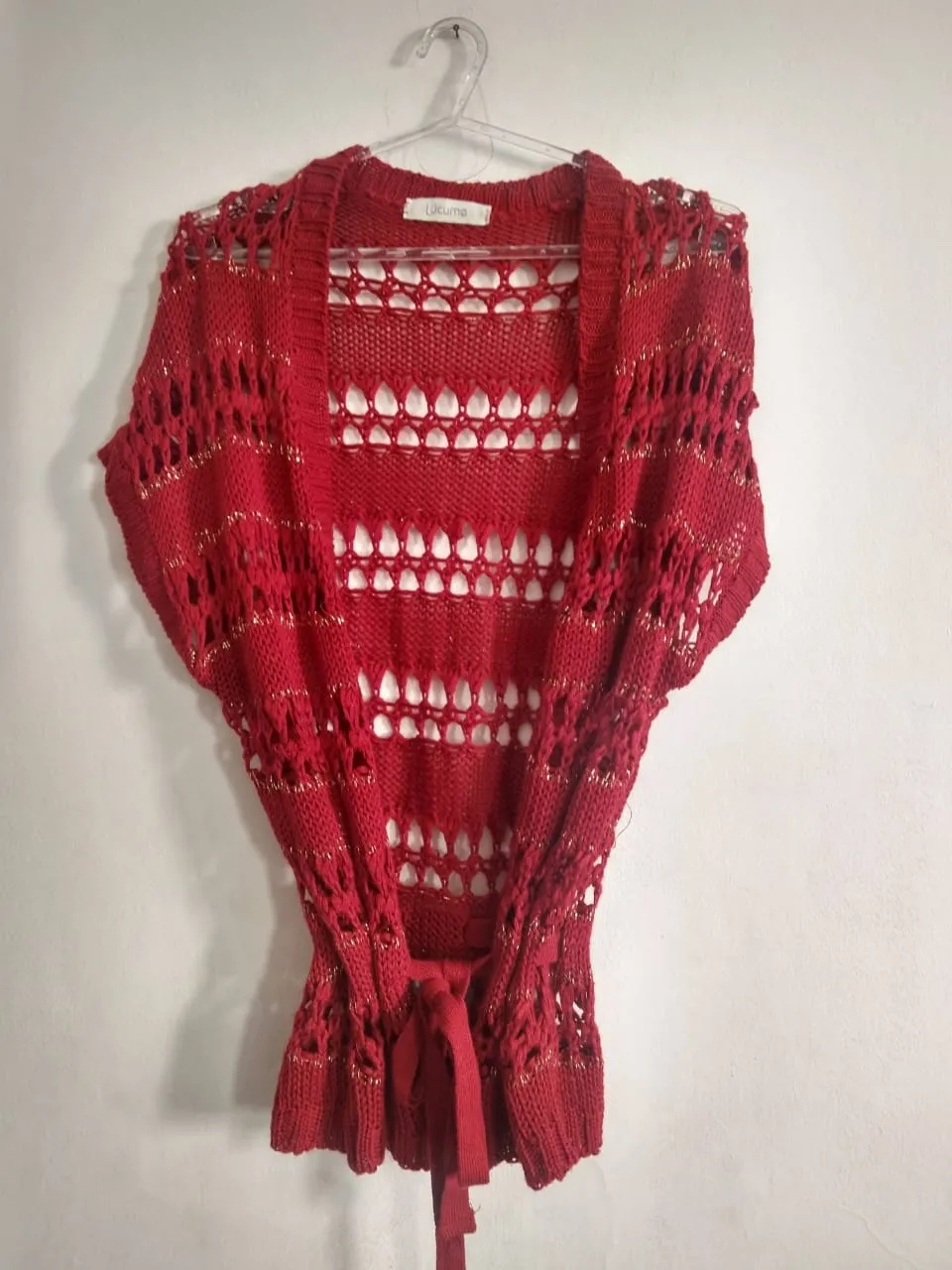Cardigan Lúcuma · Talle M