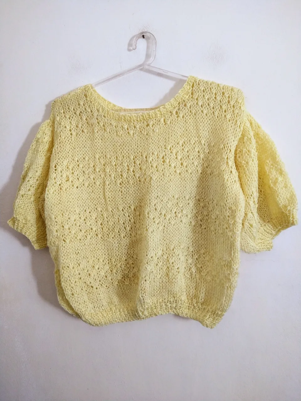 Sweater Tejido artesanal · Talle único