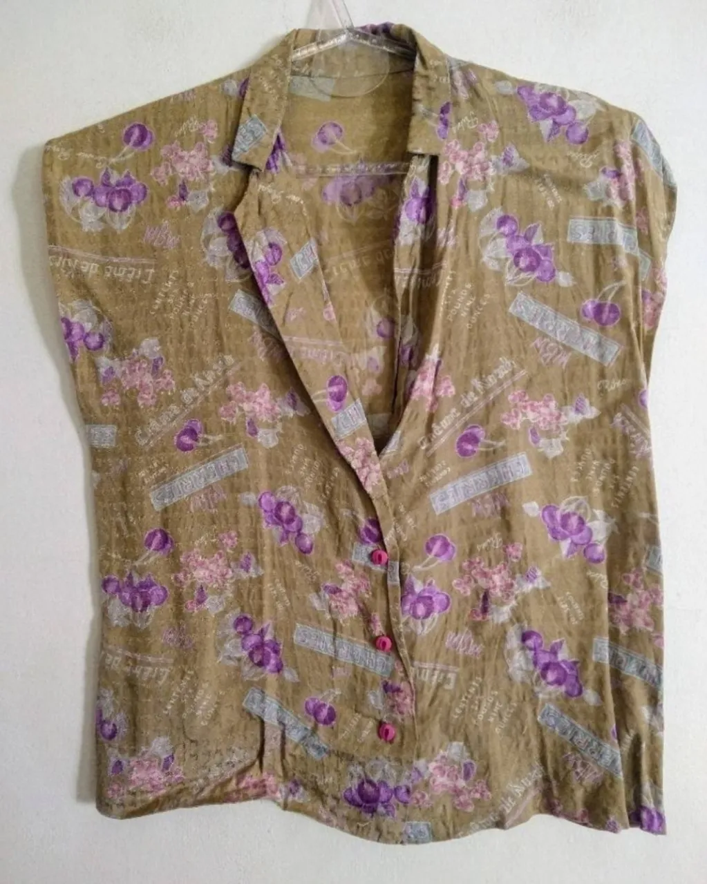Camisa Vintage Denim · Talle M