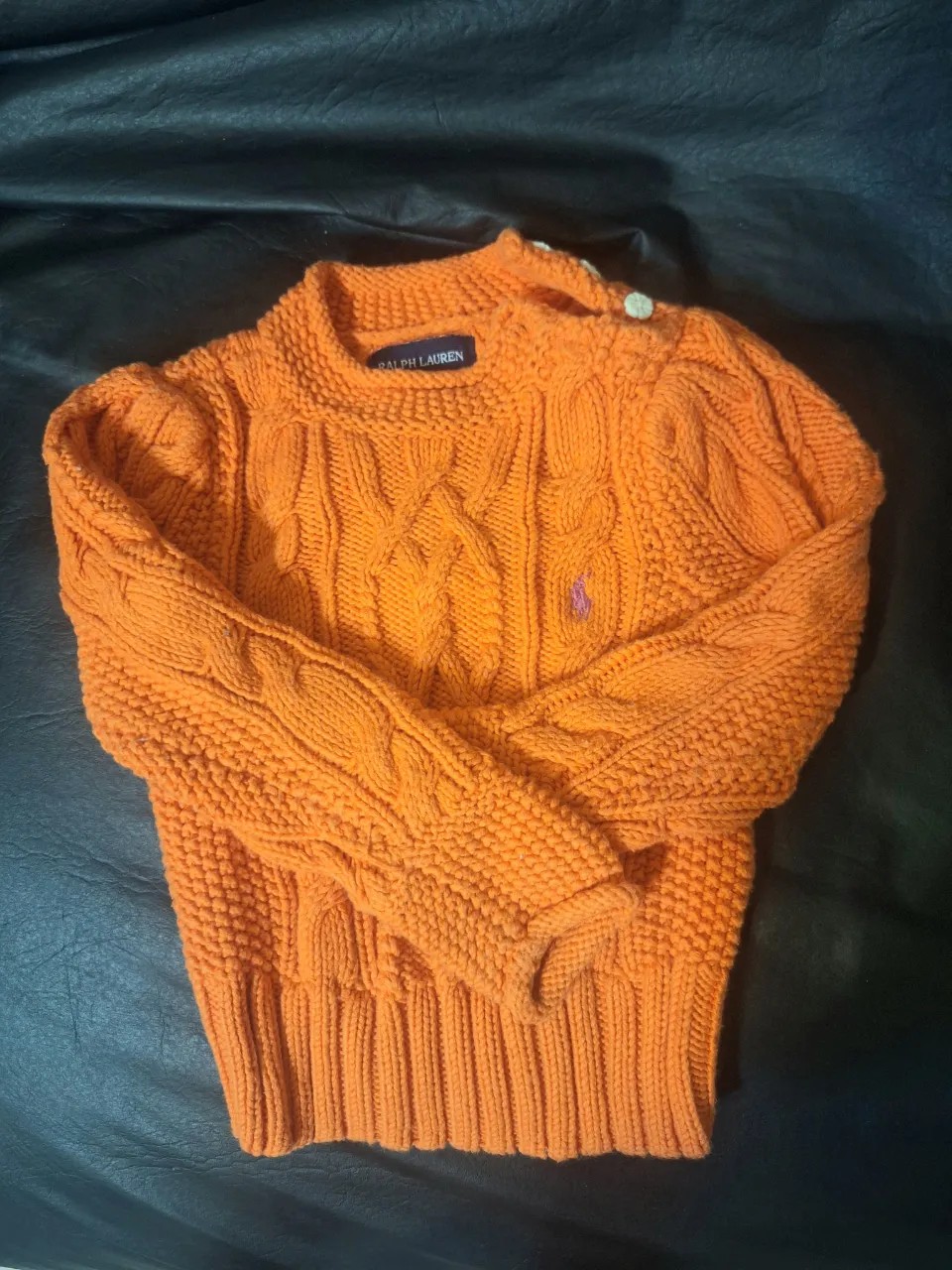 Sweater de cuello redondo Ralph lauren · Talle 24–36 meses / 92 cm