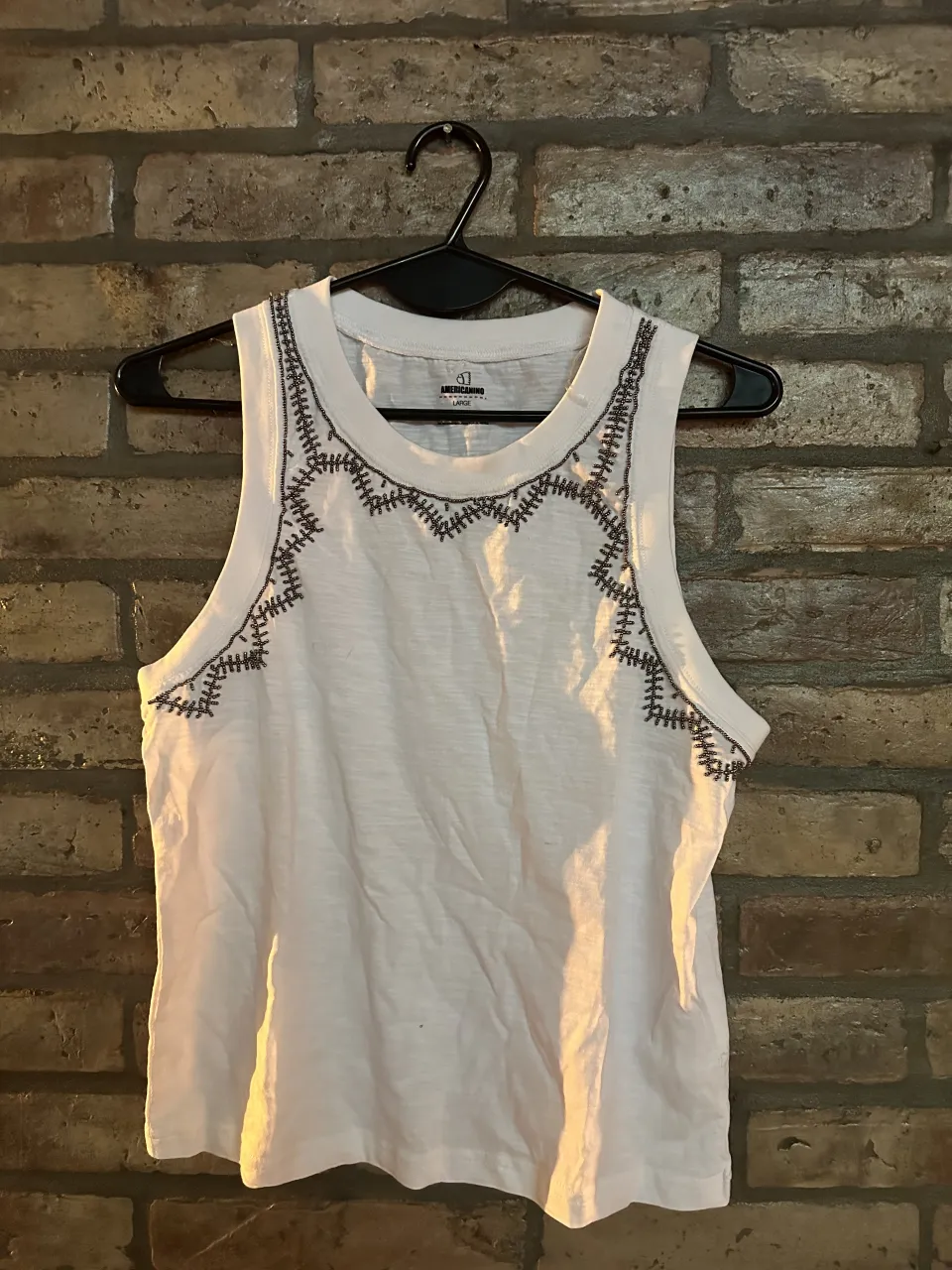Musculosa Americanino · Talle L