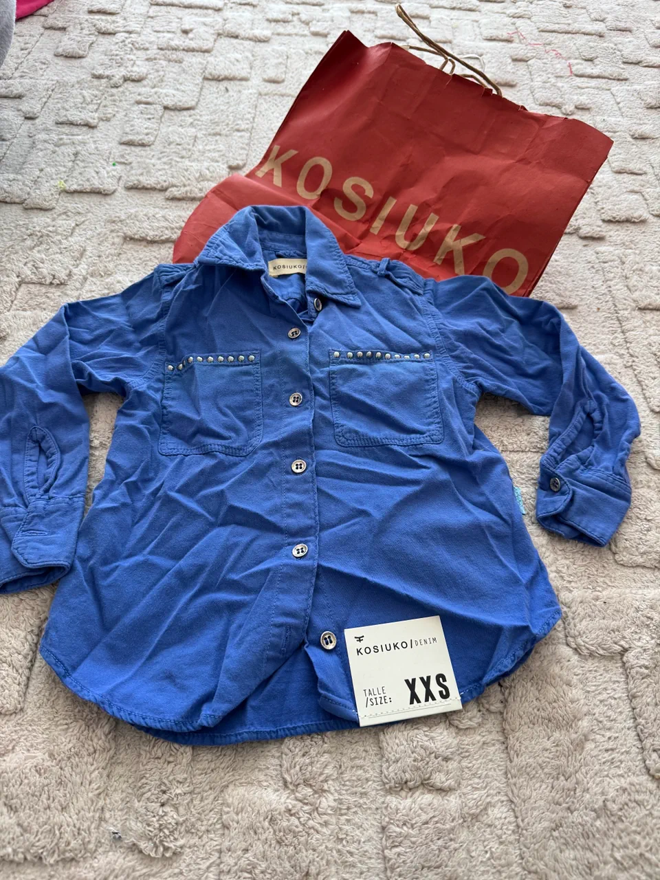 Camisa manga larga Kosiuko · Talle 4 años / 104 cm