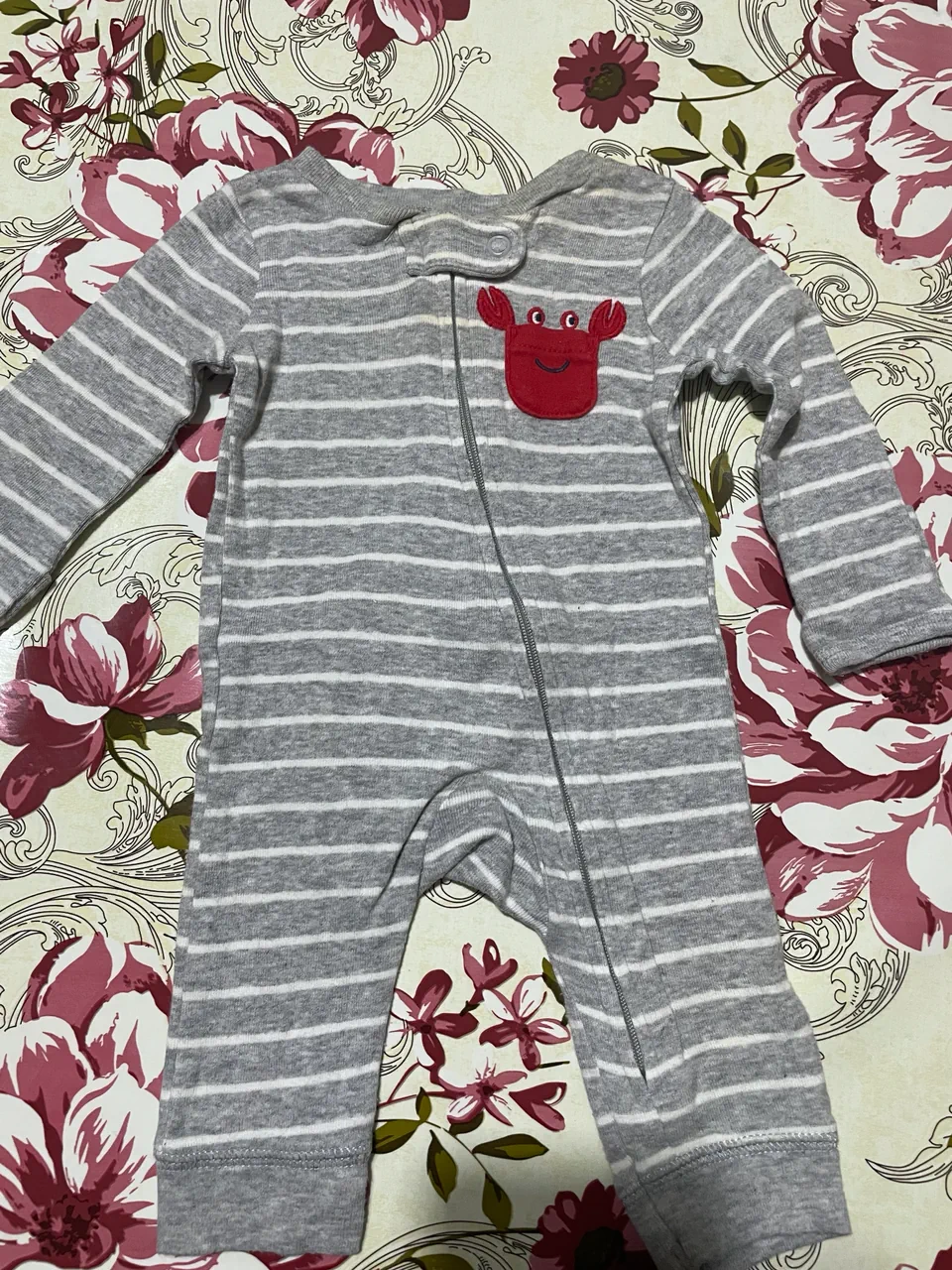 Pijama de una pieza Carter's · Talle 1-3 meses / 56 cm