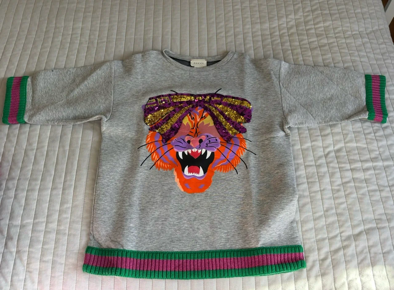 Sweater de cuello redondo Gucci · Talle 10 años / 140 cm