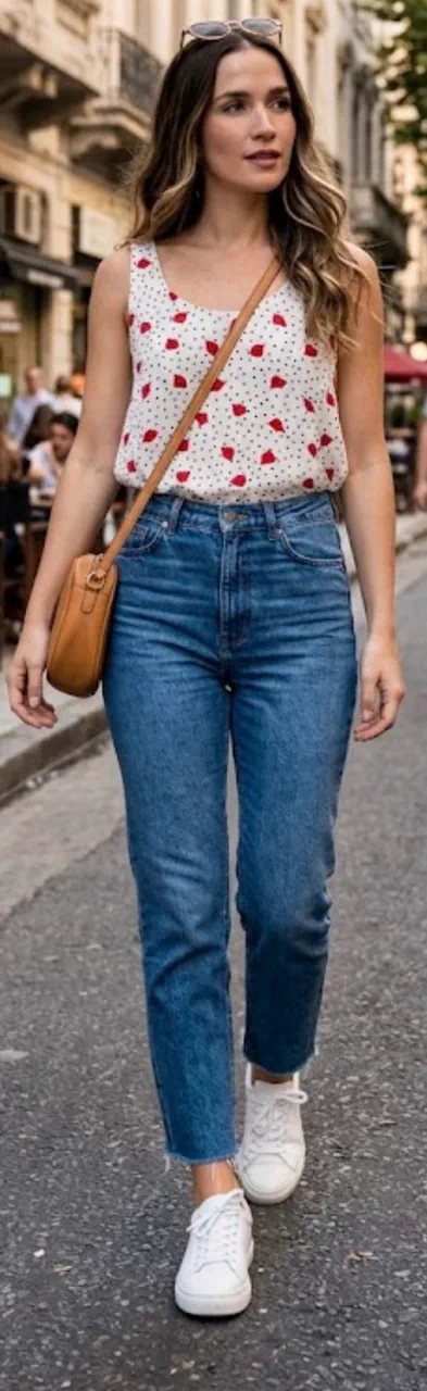 Musculosa Las Oreiro · Talle 1
