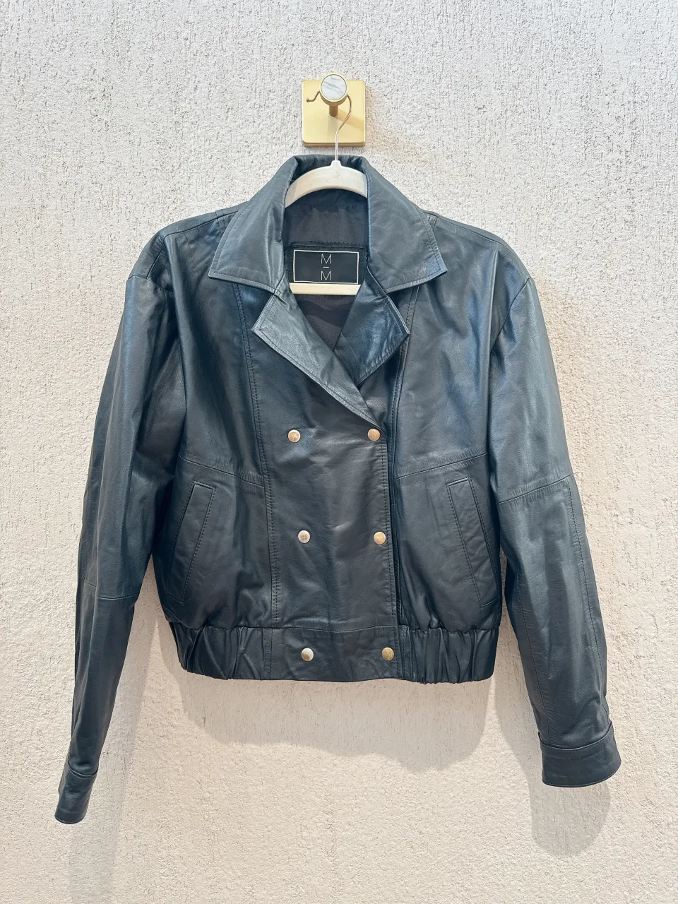 Campera M&m cuero - imagen 1