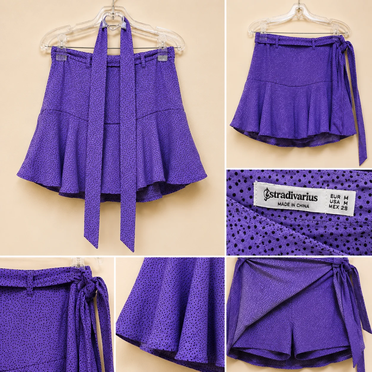 Pollera Stradivarius · Talle M