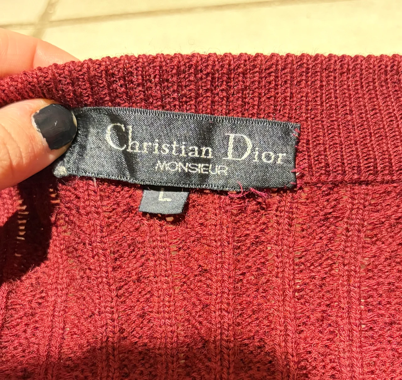 Cardigan Christian Dior - imagen 3
