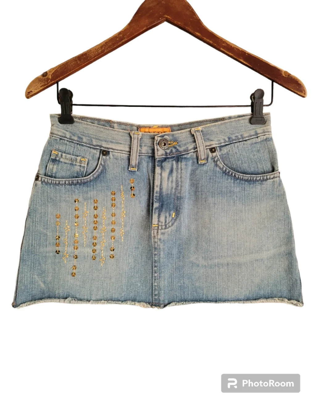 Minifalda Riffle · Talle S