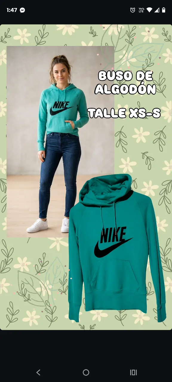 Nike · Talle XS