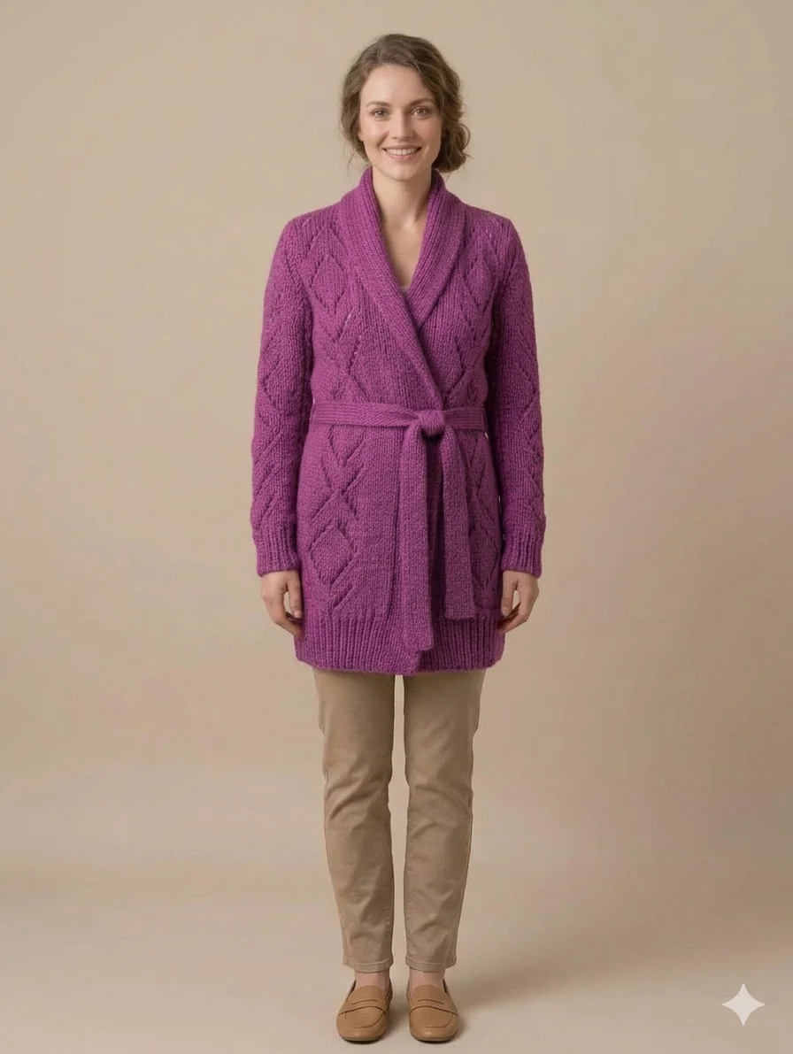 Cardigan Verde  Manzana - imagen 1