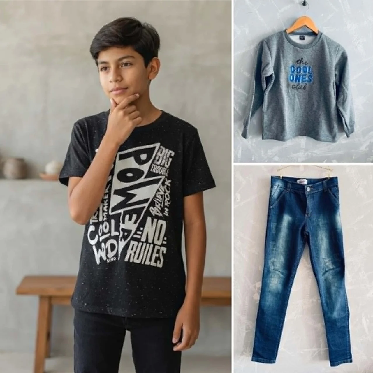 Lote de ropa Grisino - imagen 1