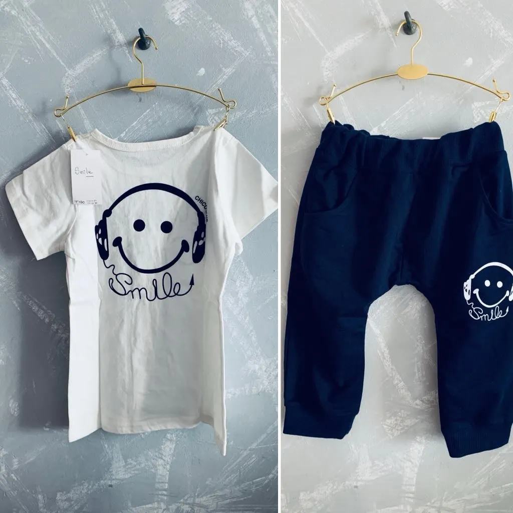Conjunto para gemelos Vuelta al mundo · Talle 8 años / 128 cm