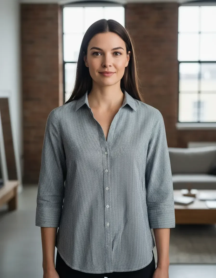 Camisa Zara Basic - imagen 1
