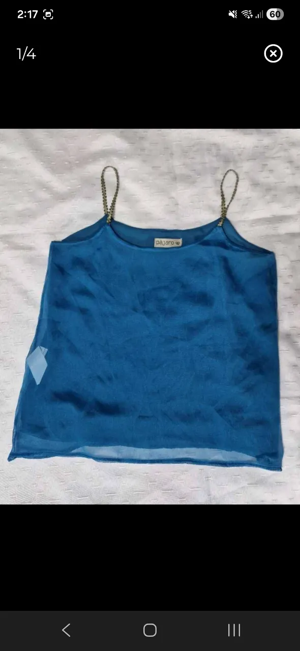 Top Pajaro · Talle S