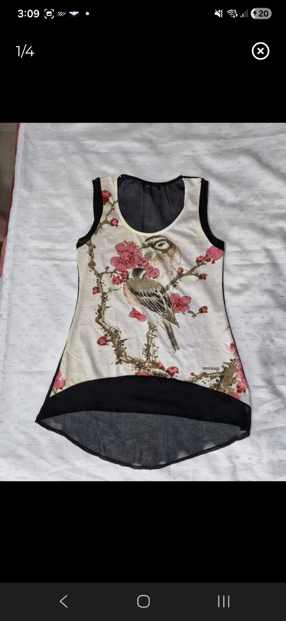 Musculosa Ona Saez · Talle M