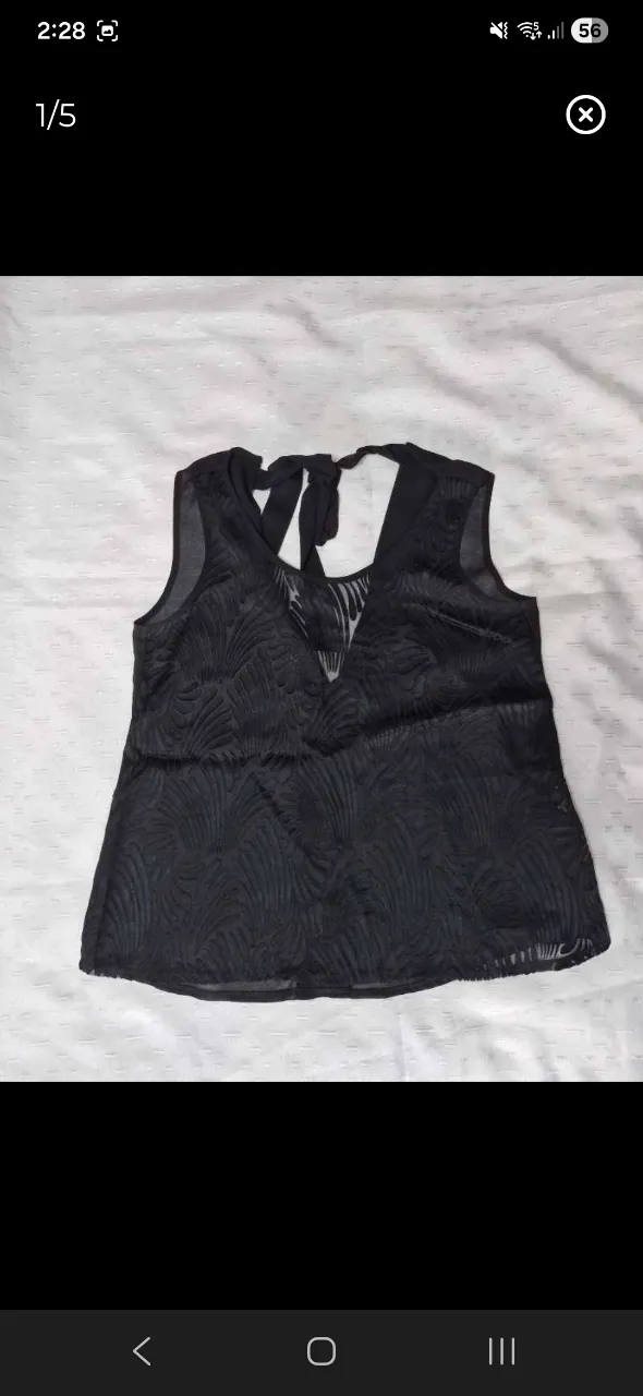 Musculosa Inedita · Talle L