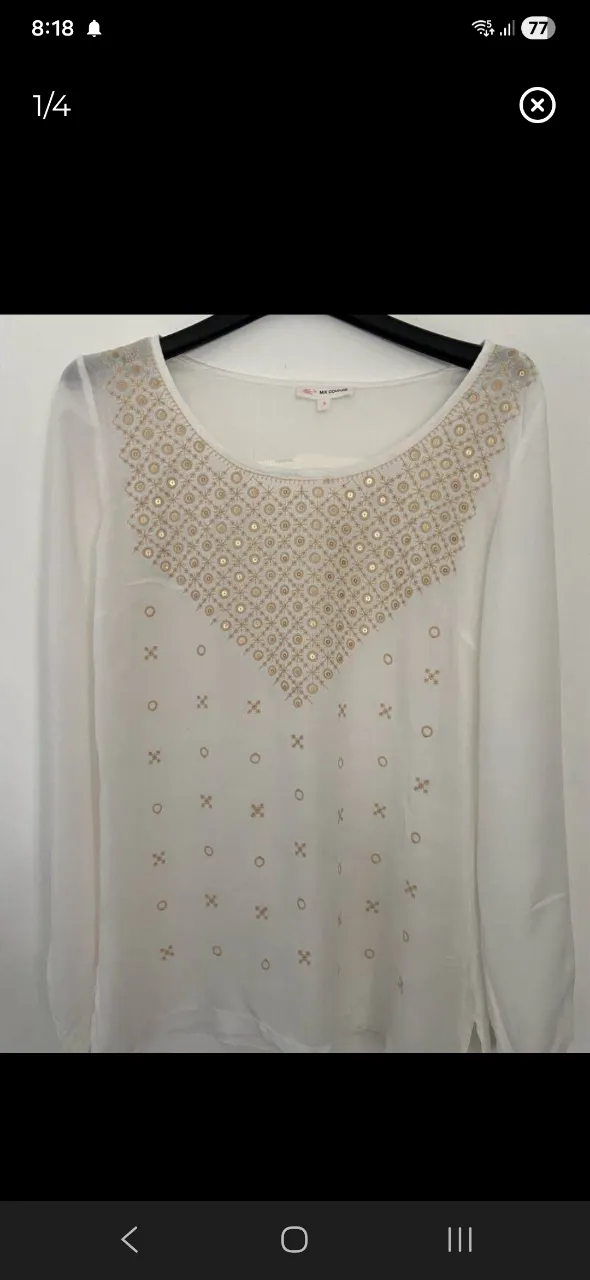 Blusa Mix couture - imagen 1