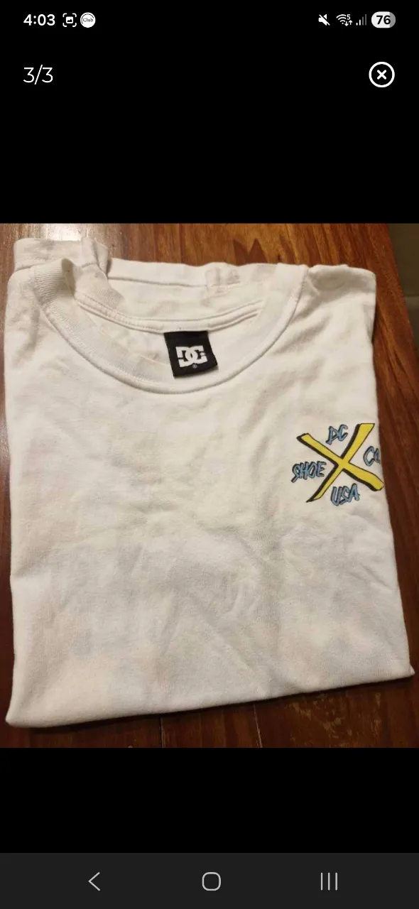 Remera DC Shoes · Talle 14 años / 164 cm
