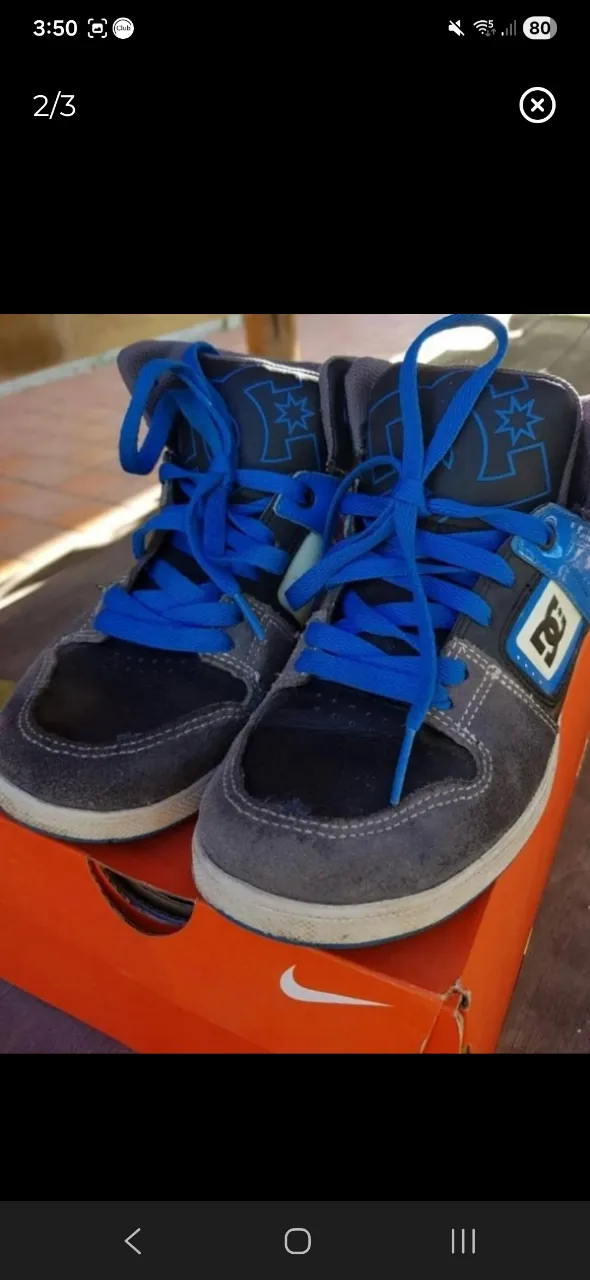 Zapatillas DC Shoes · Talle AR 35