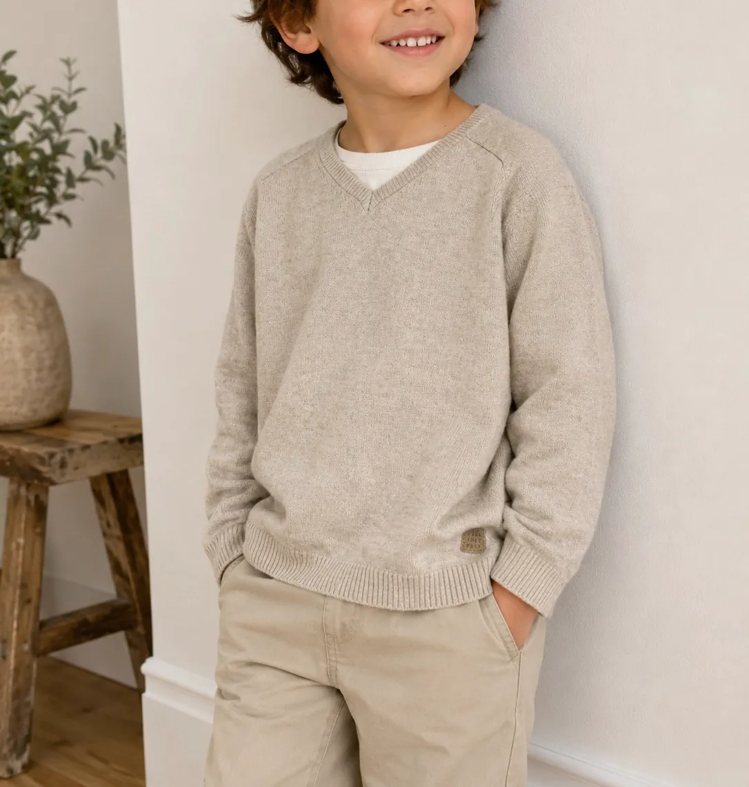 Sweater de cuello redondo Zara Kids - imagen 1