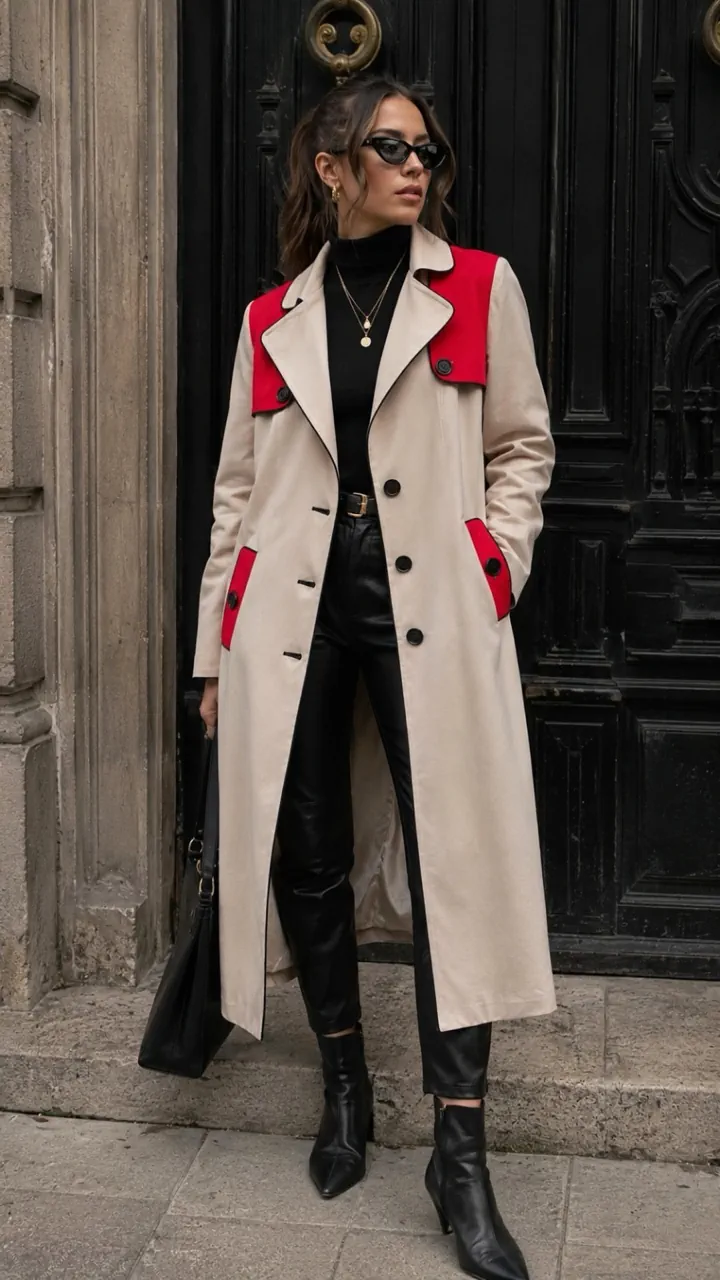 Trench Importada · Talle 1
