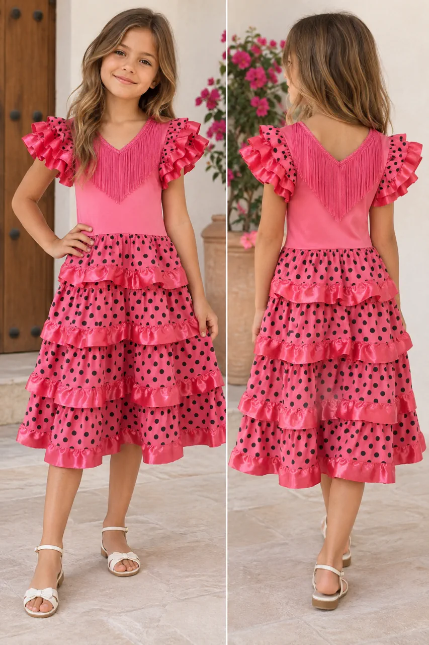 Vestido Sin marca · Talle 7 años / 122 cm