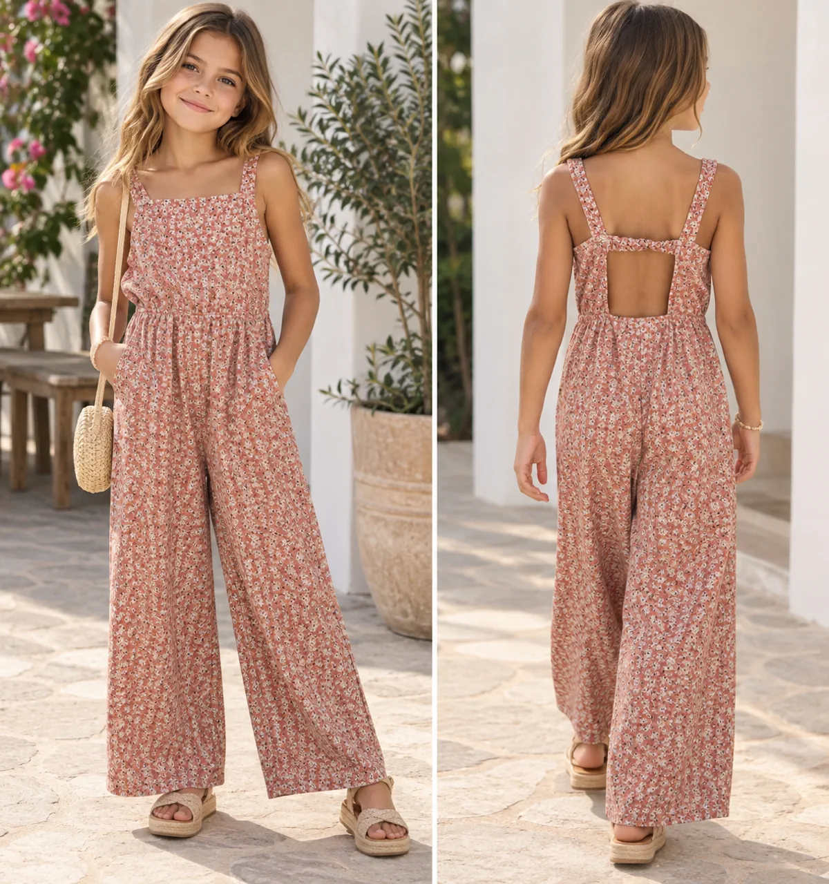 Jardinero largo Zara · Talle 9 años / 134 cm