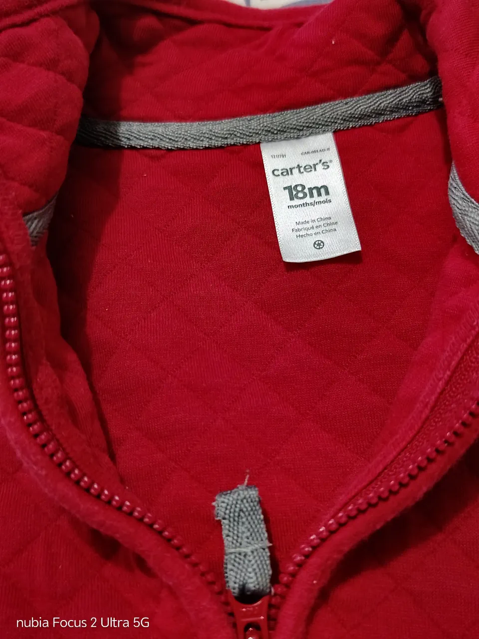 Carter's · Talle 12–18 meses / 80 cm