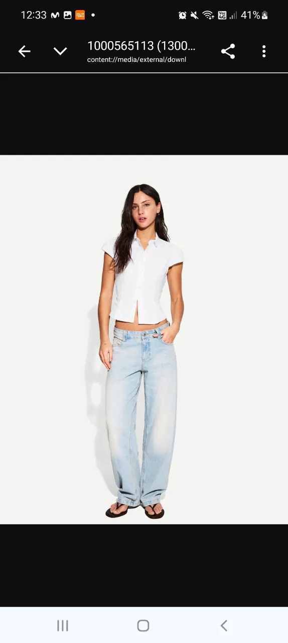 Camisa Bershka · Talle M