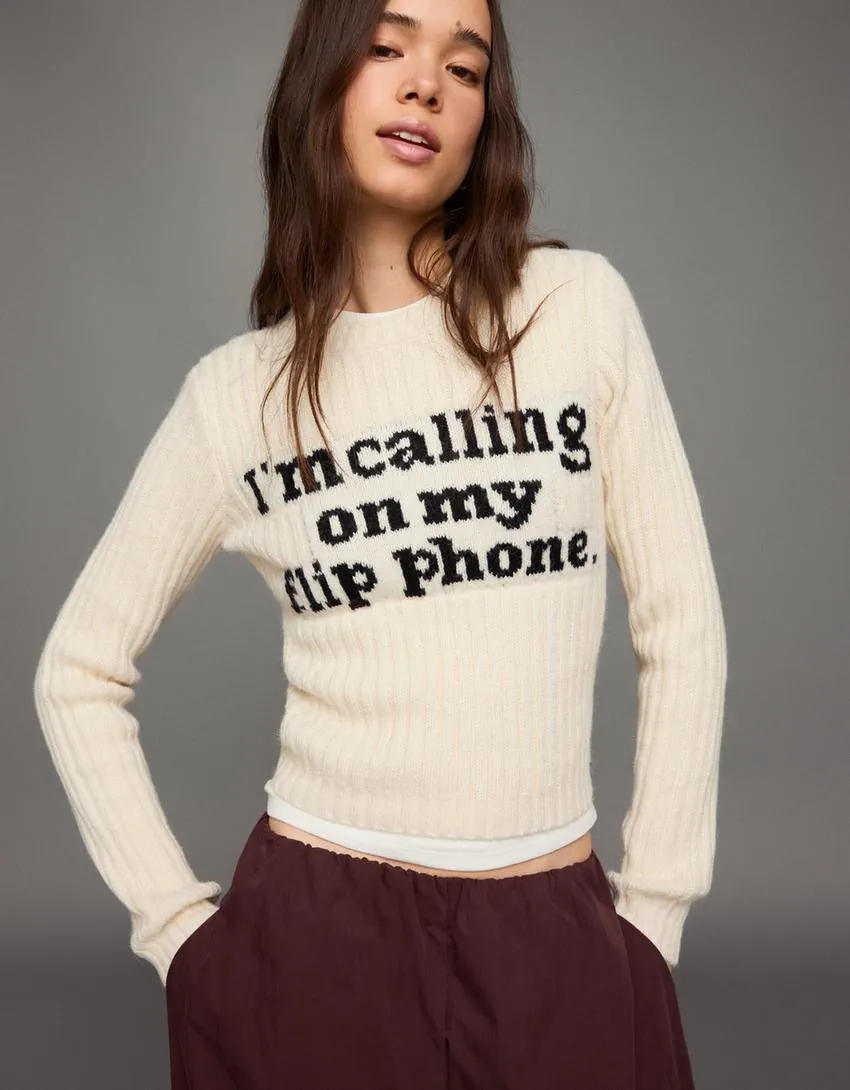 Sweater Bershka · Talle XS