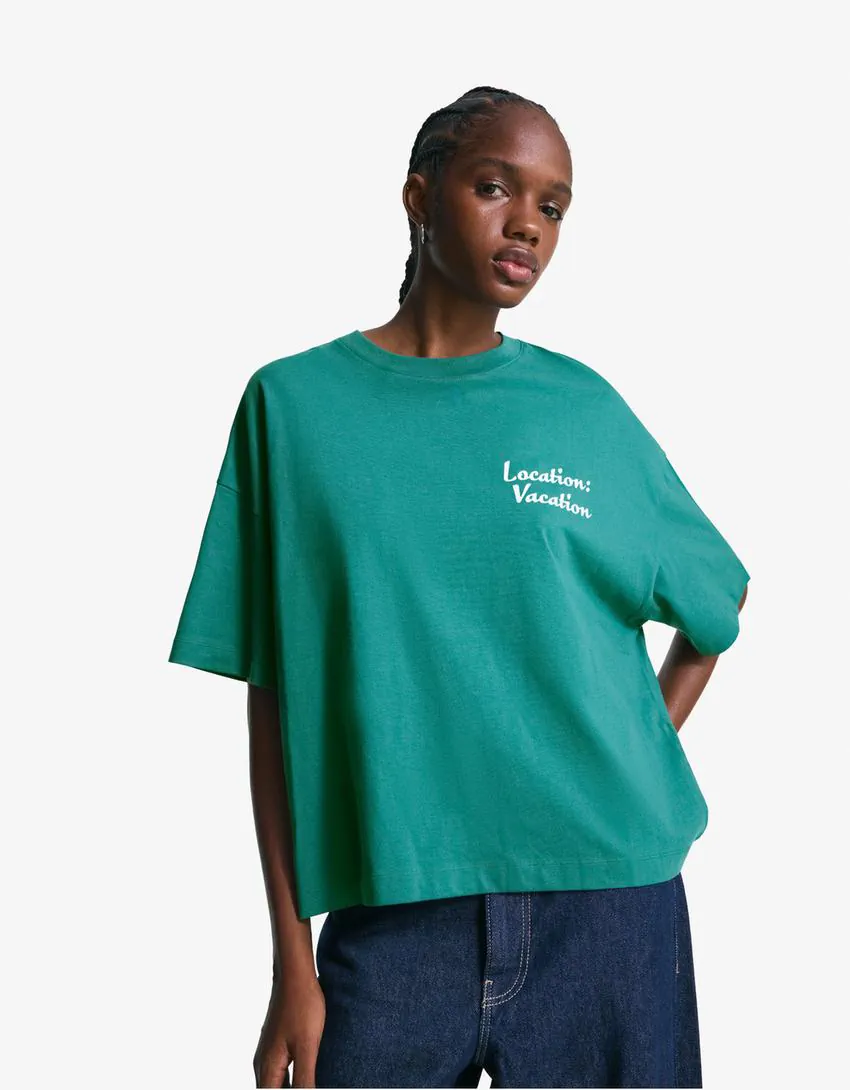 Remera Bershka - imagen 1