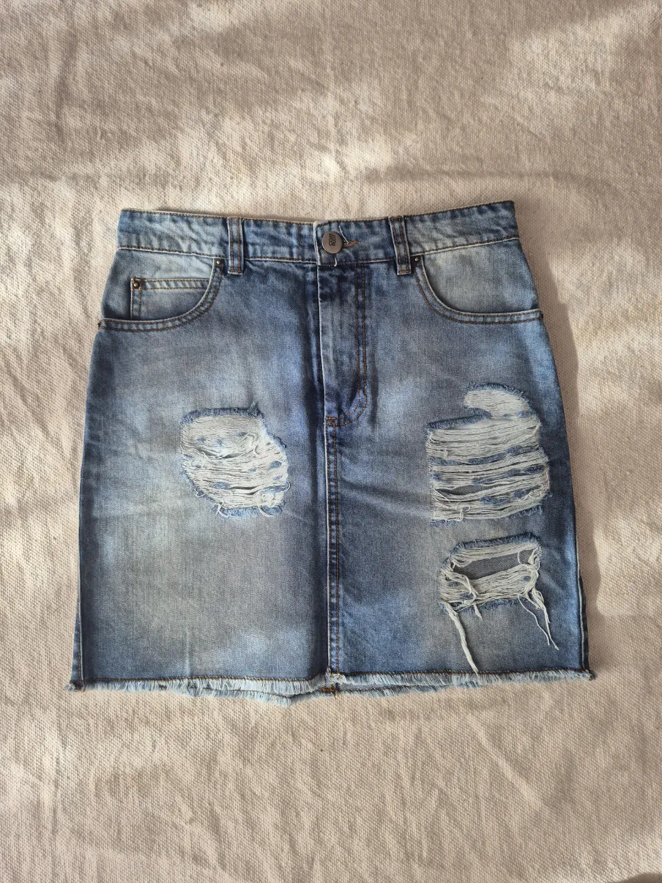 Pollera Complot denim · Talle MEX/ARG 26
