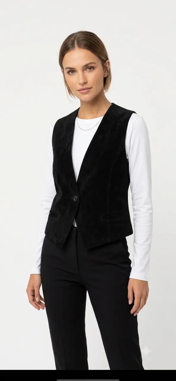 Chaleco Cosima leather - imagen 1