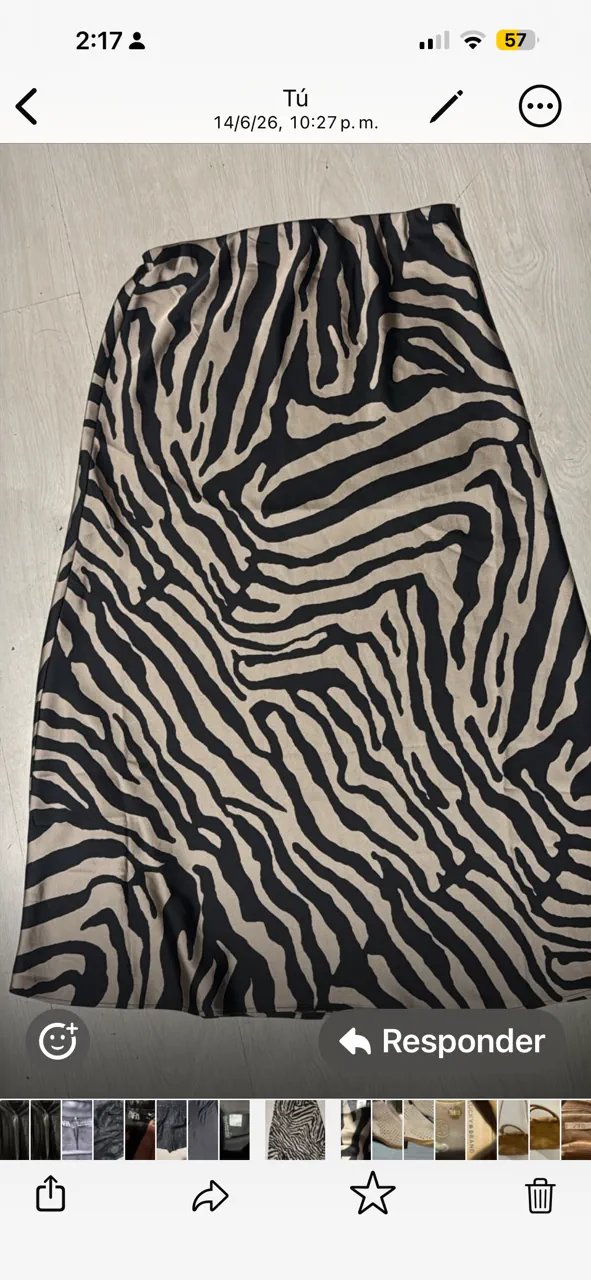 Pollera H&M - imagen 1