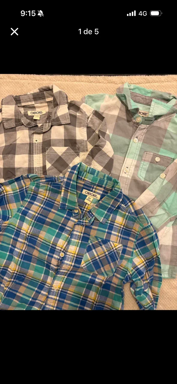 Camisa manga larga Cherokee - imagen 1