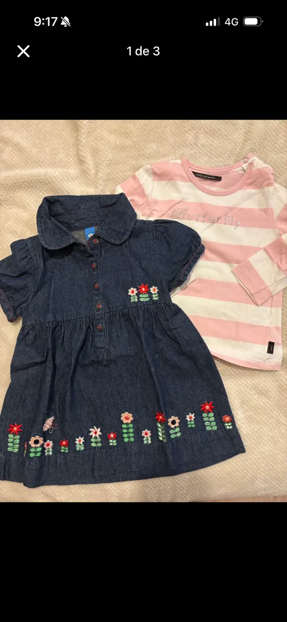 Lote de ropa Little akiabara · Talle 9-12 meses