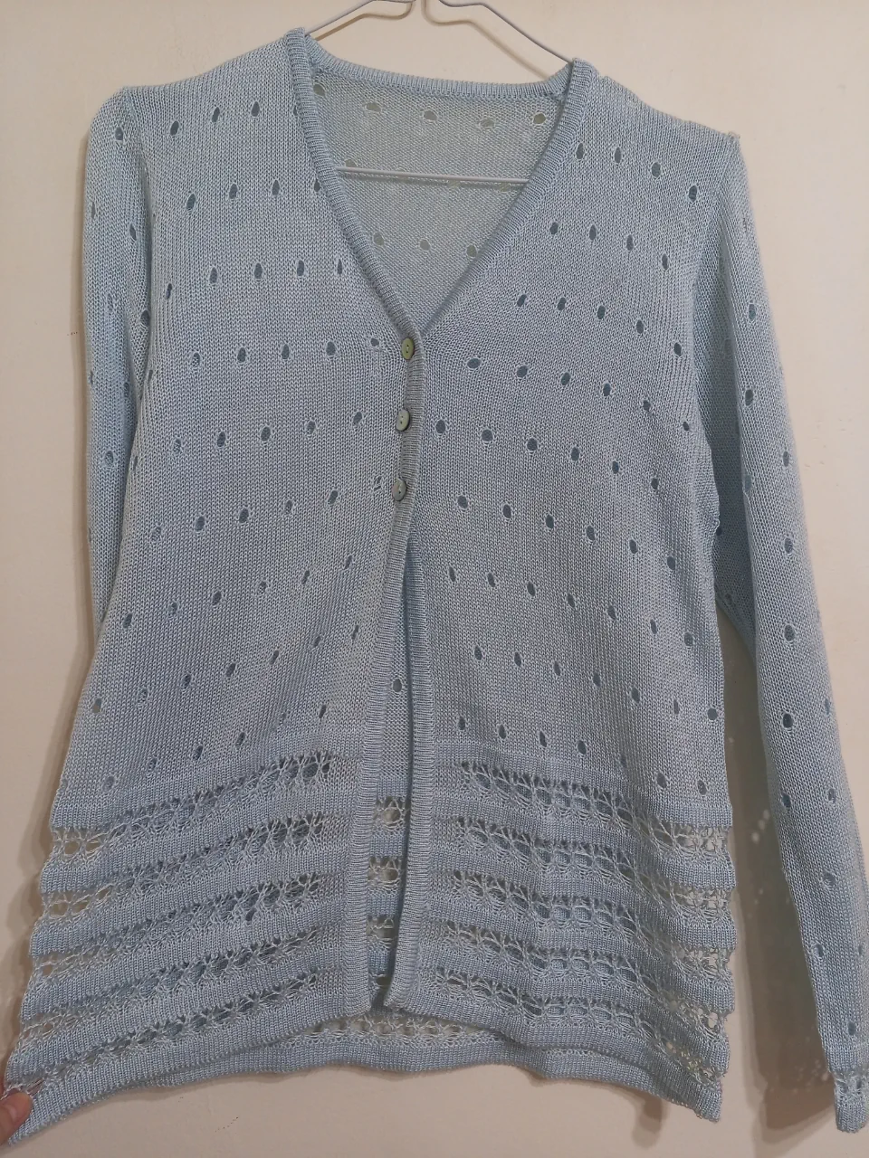 Cardigan Calado - imagen 1