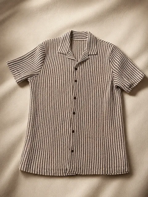 Camisa tejida · Talle M