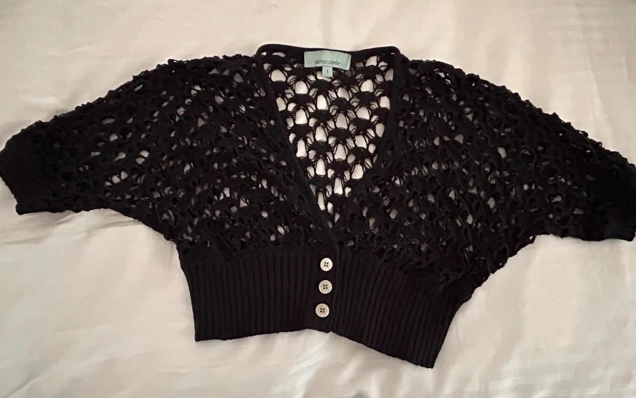 Cardigan Jazmín Chebar · Talle 1