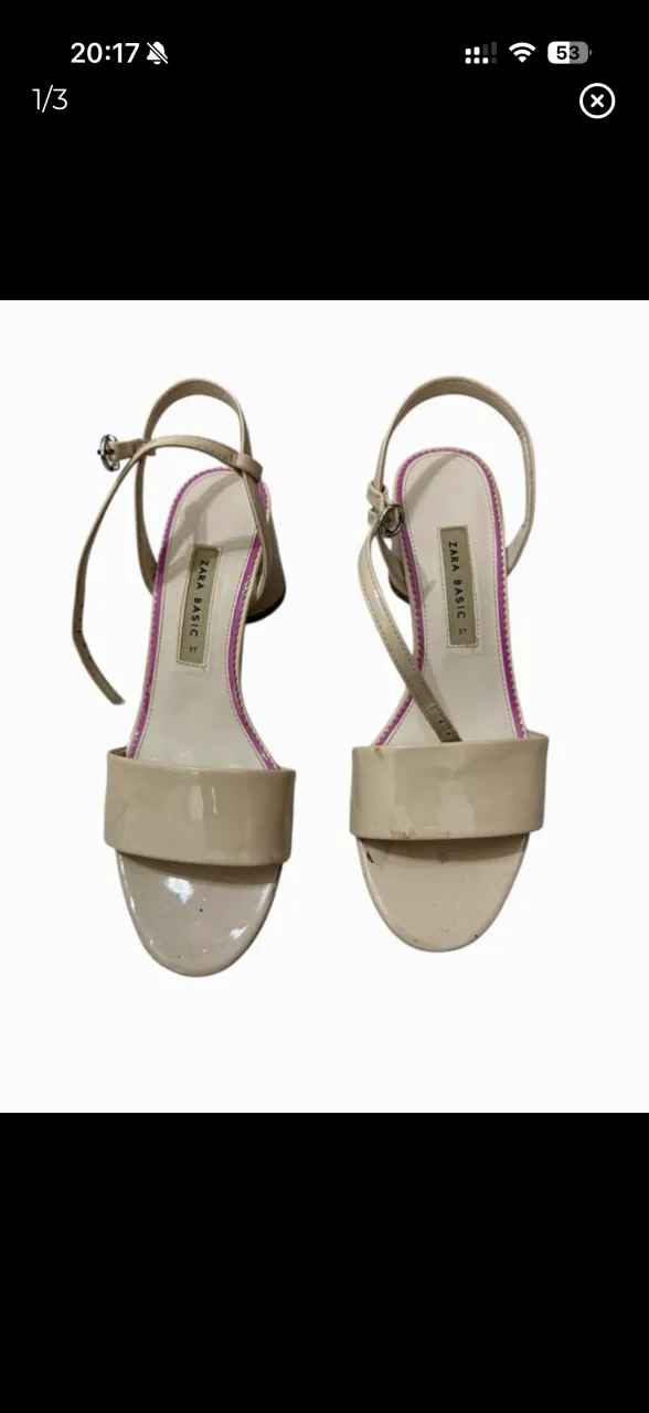 Sandalias Zara Basic - imagen 1