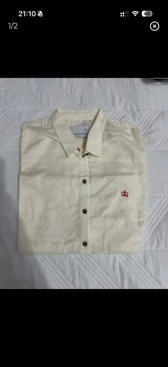 Camisa Paula Cahen D'Anvers · Talle 1