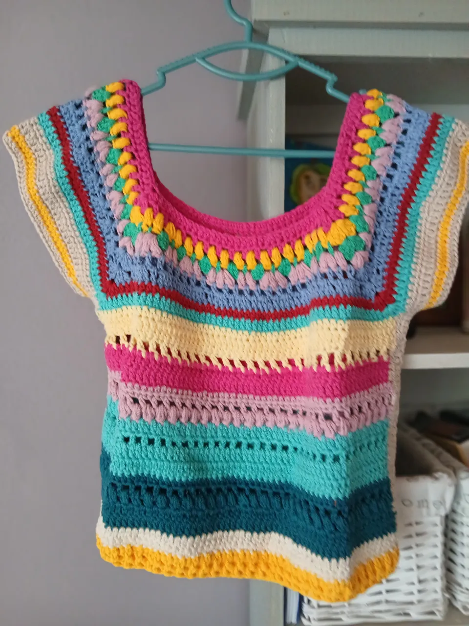 Musculosa Tejido a mano - imagen 1