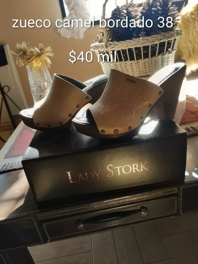 Zuecos Lady Stork · Talle AR 38